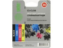 Картридж Cactus CS-CLI36 B/C/M/Y для Canon PIXMA IP100, mini 260/320