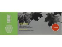 Картридж Cactus CS-C731Y Yellow для Canon MF8230/8280