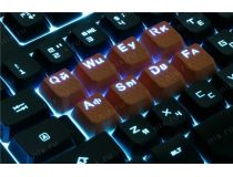 Клавиатура Bloody B318 USB 104КЛ+9 Игровых клавиш, подсветка клавиш