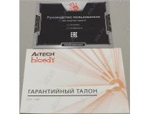 Клавиатура Bloody B188 LK Black USB  104КЛ, подсветка клавиш