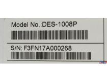 D-Link DES-1008P  8-port Desktop Switch with 4-port PoE (8UTP, 100Mbps)