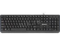 Клавиатура Defender OfficeMate HM-710 Black  USB 104КЛ 45710 
