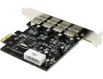 STLab U-1270 (RTL) PCI-Ex1, USB3.0, 4 port-ext