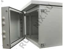 NT/C3Solutions WALLBOX IP55 plus 9-66 G/C3.R12004 Шкаф 19 настенный, серый, 9U 600*660, дверь стекло-металл.