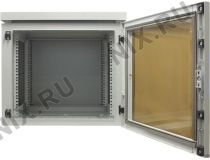 NT/C3Solutions WALLBOX IP55 plus 9-66 G/C3.R12004 Шкаф 19 настенный, серый, 9U 600*660, дверь стекло-металл.