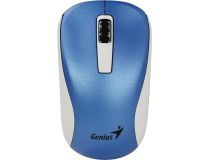 Genius Wireless BlueEye Mouse NX-7010 White&Blue  (RTL) USB 3btn+Roll (31030114110/31030018400)