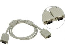 5bites APC-133-010 Кабель монитор - SVGA card (15M -15M) 1м 2 фильтра