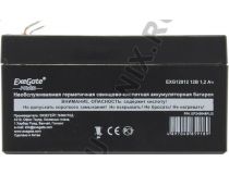 Аккумулятор Exegate EXG12012/DT12012 (12V, 1.2Ah) EP249948RUS 