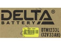 Аккумулятор Delta DTM 1233L (12V, 33Ah) для UPS