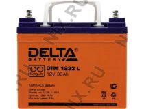Аккумулятор Delta DTM 1233L (12V, 33Ah) для UPS