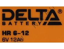 Аккумулятор Delta HR 6-12 (6V, 12Ah) для UPS