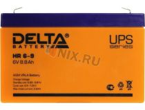 Аккумулятор Delta HR 6-9 (6V, 8.8Ah) для UPS