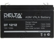 Аккумулятор Delta DT 1212 (12V, 12Ah) для слаботочных систем