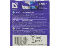 Наушники Defender Basic-619 (шнур 1.1м) 63619 