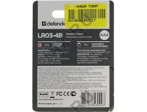 Defender LR03-4B Size AAA, щелочной (alkaline)  уп. 4 шт  56002 
