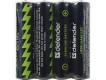 Defender LR03-4F Size AAA, щелочной (alkaline) уп. 4 шт  56001 