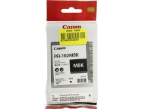 Чернильный контейнер Canon PFI-102MBK Matte Black для iPF500/510/600/605/610/650/655/700/710/720/750/755/760/765