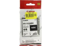 Чернильный контейнер Canon PFI-102MBK Matte Black для iPF500/510/600/605/610/650/655/700/710/720/750/755/760/765