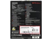 SSD 480 Gb SATA 6Gb/s Transcend SSD220S  TS480GSSD220S  2.5  TLC