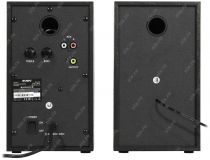 Колонки SVEN SPS-615 Black (2x10W, дерево, Bluetooth, SD, USB, ПДУ)