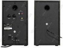 Колонки SVEN SPS-615 Black (2x10W, дерево, Bluetooth, SD, USB, ПДУ)