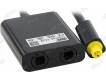 Разветвитель Toslink ODT(Toslink)-M -- 2xODT(Toslink)-F Black