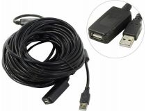 Кабель удлинительный активный USB 2.0-repeater A-- A 20м