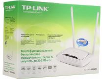 TP-LINK TL-WR842N Wireless N Router (4UTP 100Mbps, 1WAN, 802.11b/g/n, 300Mbps, USB)