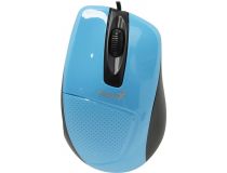 Genius Optical Mouse DX-150X Blue  (RTL) USB 3btn+Roll (31010231102/31010004407)