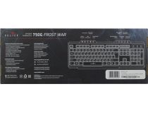 Клавиатура OKLICK 750G Black-Blue  USB  104КЛ+10КЛ М/Мед 337452 