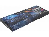 Клавиатура OKLICK 750G Black-Blue  USB  104КЛ+10КЛ М/Мед 337452 