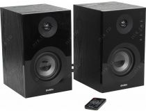 Колонки SVEN SPS-721 Black (2x25W, дерево, Bluetooth, SD, USB, ПДУ)