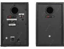Колонки SVEN SPS-721 Black (2x25W, дерево, Bluetooth, SD, USB, ПДУ)