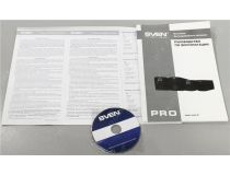 UPS 650VA SVEN Pro 650 Black  LCD, USB, защита RJ45