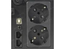 UPS 650VA SVEN Pro 650 Black  LCD, USB, защита RJ45