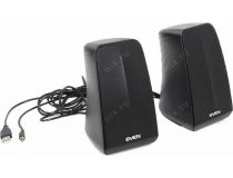Колонки SVEN 380 Black (2x3W, питание от USB)