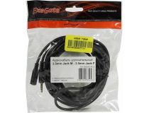 Exegate EX205310RUS Кабель удлинительный Jack3.5-F -- Jack3.5-M 5м