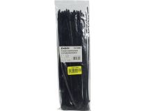 Exegate CV-300B Стяжка нейлоновая, неоткрыв. чёрная, 300 мм, уп-ка 100 шт EX253856RUS 