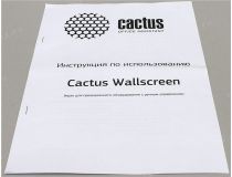 Экран Cactus Wallscreen CS-PSW-213x213 (119 , 1:1, 213x213см, Matte White)