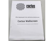 Экран Cactus Wallscreen CS-PSW-127x127 (67 , 1:1, 127x127см, Matte White)