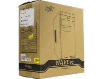 Minitower Deepcool WAVE V2 DP-MATX-DPWAVE2 Black MicroATX без БП