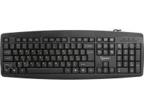 Клавиатура Gembird KB-8351U-BL Black  USB  104КЛ