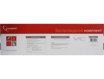 Gembird KBS-8000 Black (Кл-ра,FM,USB+Мышь 4кн,Roll,FM,USB)