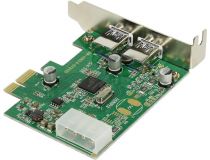 Orient NC-3U2PELP (OEM) PCI-Ex1, USB3.0, 2 port-ext, Low Profile