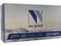 Картридж NV-Print аналог CLT-C407S Cyan для Samsung CLP-325, CLX-3185