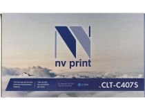 Картридж NV-Print аналог CLT-C407S Cyan для Samsung CLP-325, CLX-3185
