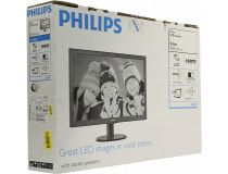 23.6 ЖК монитор PHILIPS 243V5QHABA/00/01 (LCD, 1920x1080, D-Sub, DVI, HDMI)
