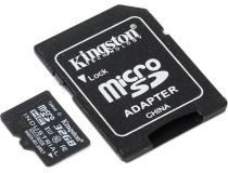 Kingston SDCIT/32GB microSDHC Memory Card 32Gb UHS-I U1 + microSD-- SD Adapter