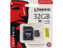 Kingston SDCIT/32GB microSDHC Memory Card 32Gb UHS-I U1 + microSD-- SD Adapter