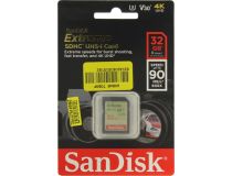 SanDisk Extreme SDSDXVE-032G-GNCIN SDHC Memory Card 32Gb UHS-I U3